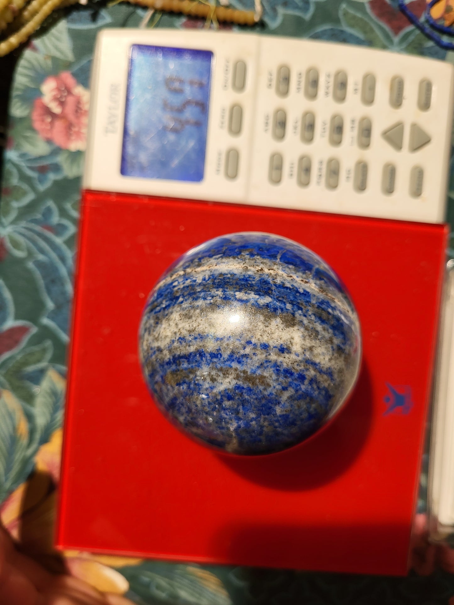 Lapis lazuli Sphere from Afghanistan 457gr