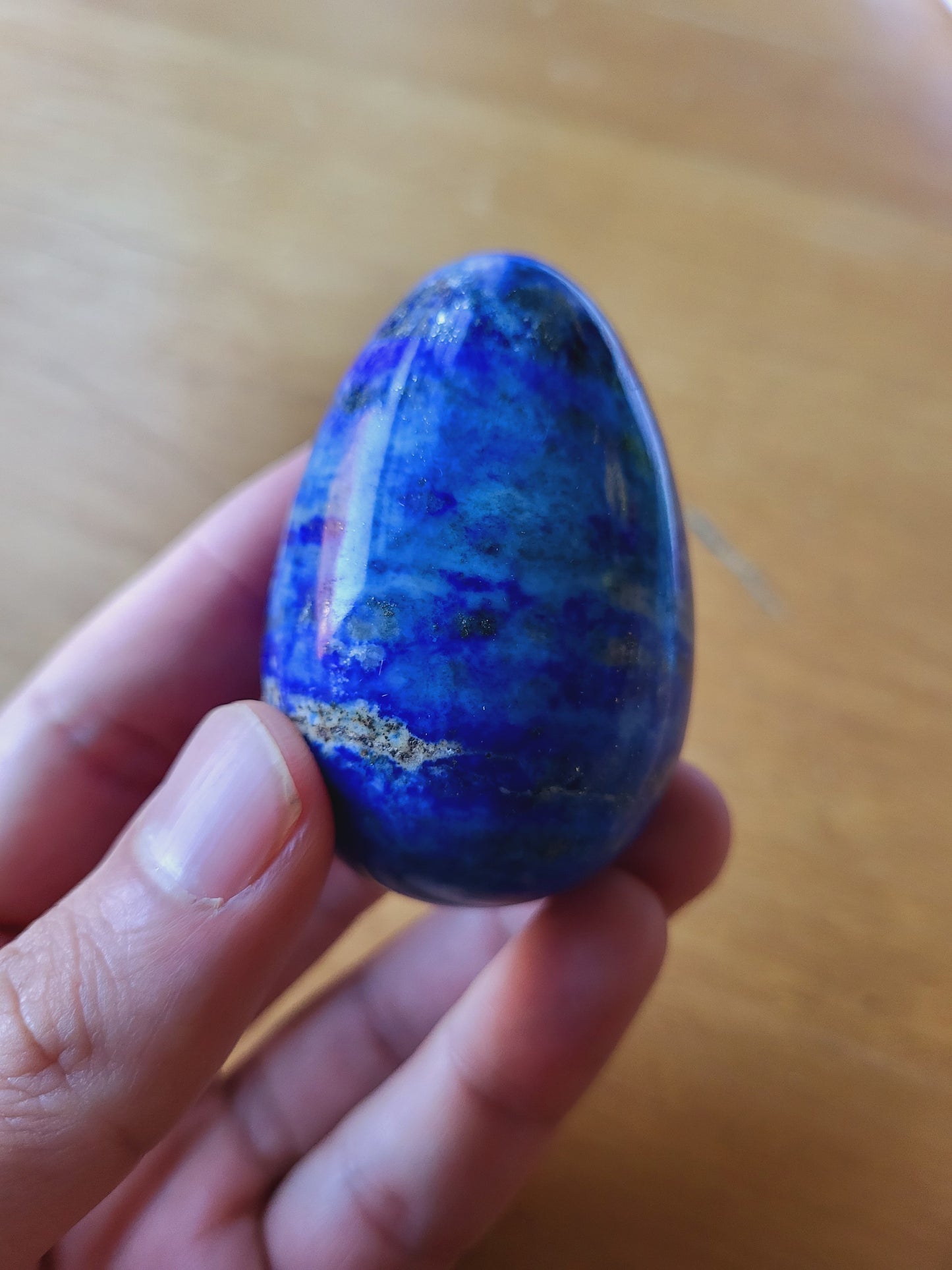 Lapis lazuli Egg polished Precious Stone