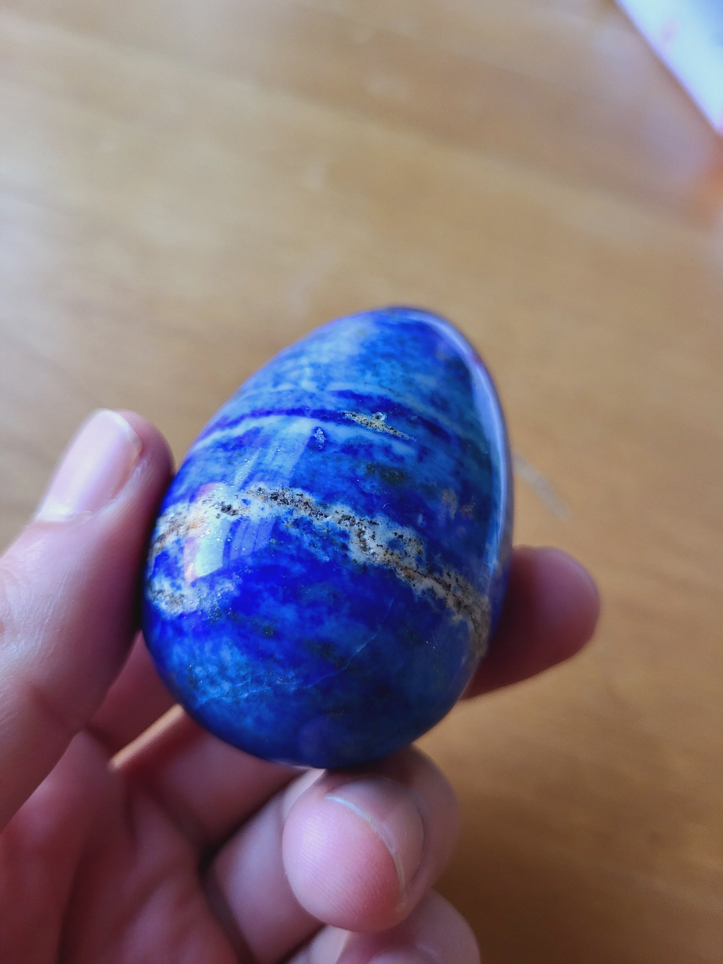 Lapis lazuli Egg polished Precious Stone