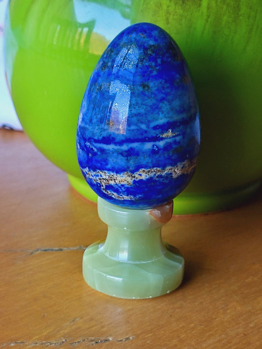 Lapis lazuli Egg polished Precious Stone