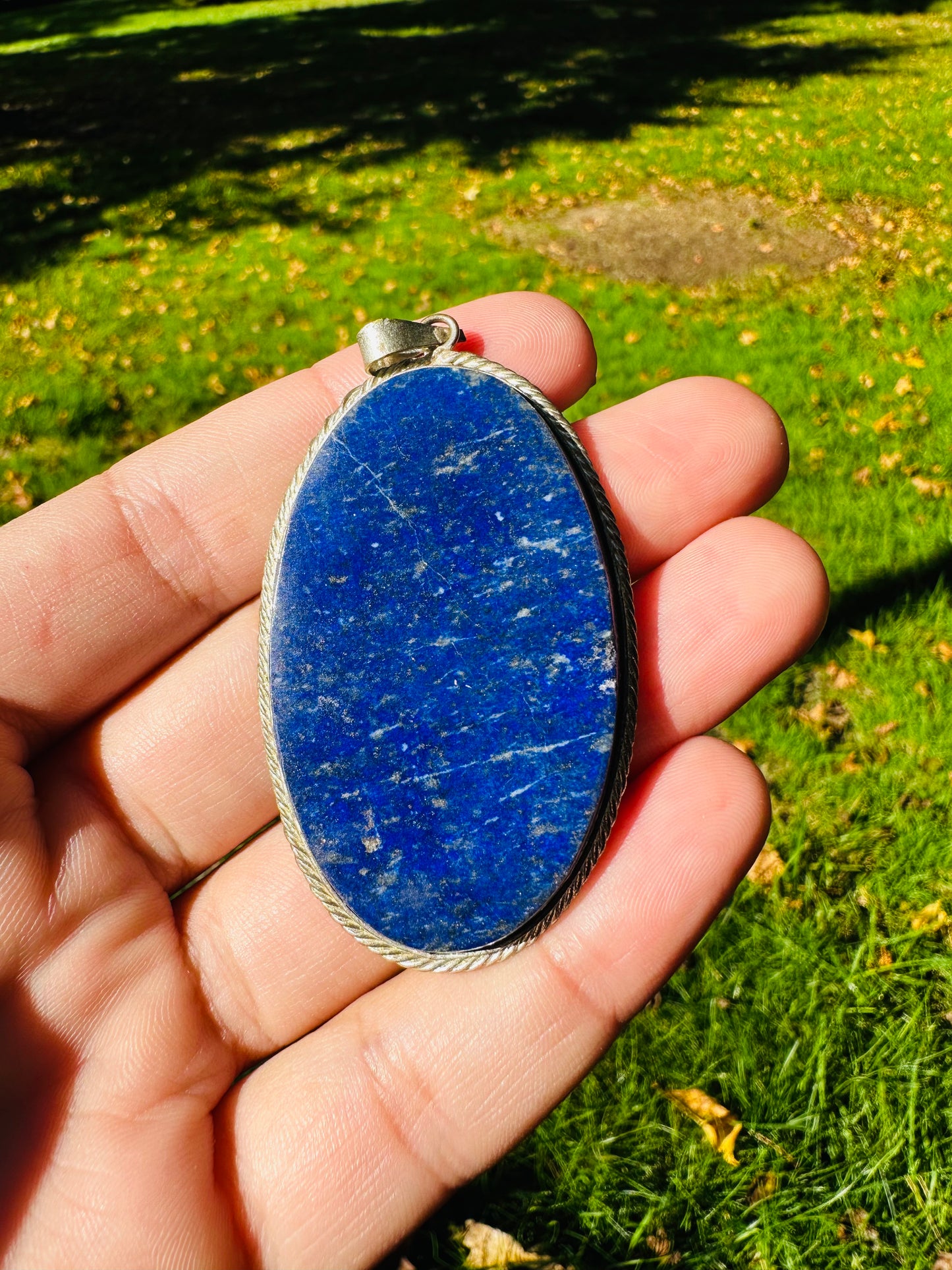 Afghan Lapis lazuli handmade design